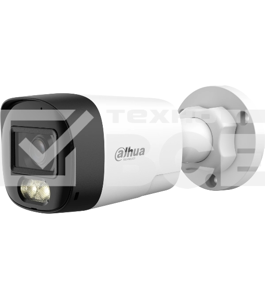 Камера видеонаблюдения аналоговая Dahua DH-HAC-HFW1200RLP-IL-T-0280B 2.8-2.8мм