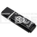 Флеш диск Smartbuy USB Drive 8Gb Glossy series Black SB8GBGS-K, фото3
