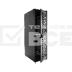 Шкаф серверный напольный ЦМО ШТК-Э, IP20, 48U, 2254х800х1000 мм (ВхШхГ), дверь: перфорация, боковая панель: сплошная, разборный, черный, фото2
