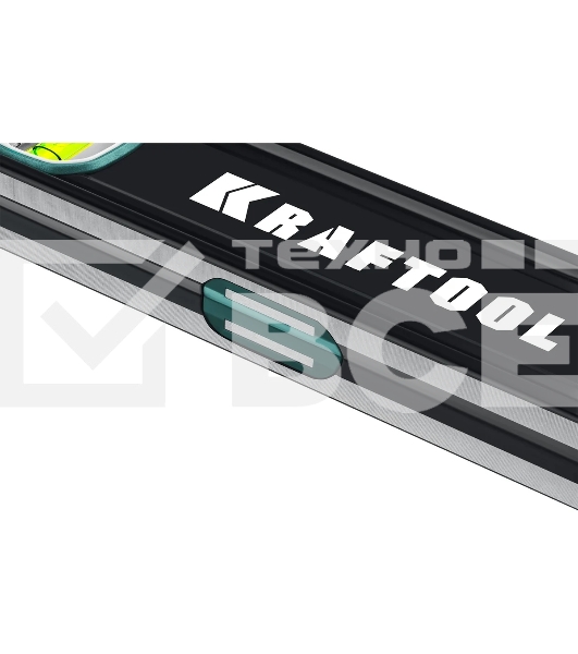 Уровень Kraftool A-RATE CONTROL 600 мм, магнитный сверхпрочный уровень с зеркальным глазком