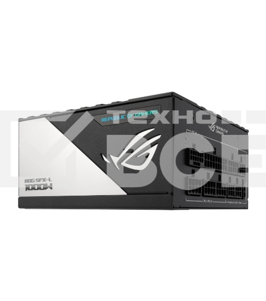 Блок питания ASUS ROG-LOKI-1000P-SFX-L GAMING (90YE00N1-B0NA00), 1000Вт, 80 PLUS Platinum, 135мм, модульный, серый и черный