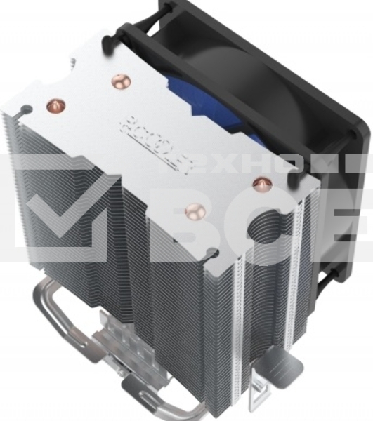 Кулер PCCooler S93 V2 S775/115X/AM2/AM3/AM4/FM1/FM2 (40 шт/кор, TDP 102W, вент-р 90мм, 2 тепловые трубки 6мм, 2200RPM, 22dBa)