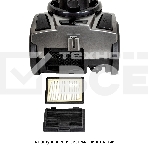 Пылесос JVC JH-VC311 серый/черный, 320/1800 Вт, уборка сухая, пылесборник контейнер, 2 л, фото3