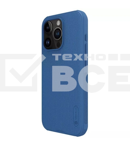 Чехол Super Frosted Shield Pro, синий, (AP IP15 Pro)