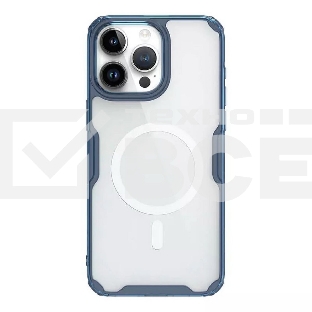 Чехол Nature TPU Pro Magnetic Case, синий, (AP IP15 Pro)