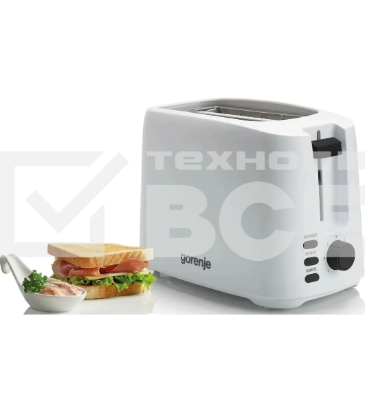 Тостер Gorenje T700XG 742318 белый