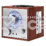 Радиоприемник настольный Hyundai H-SRS200 вишня USB SD/MMC, фото 1