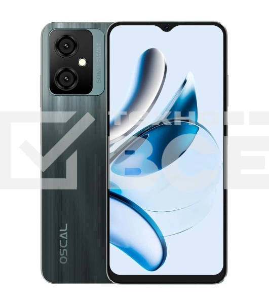 Смартфон OSCAL Tiger 10, 8/256Gb, серый