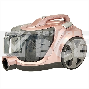 Пылесос Delta DL-0853 бежево-розовый, 400/2400 Вт, уборка сухая, пылесборник контейнер, 4 л
