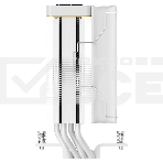 Кулер для процессора Cooler Ocypus Iota A40 WH White 220W/ All Intel/ AMD AM*/ Digital display / Screws, фото8