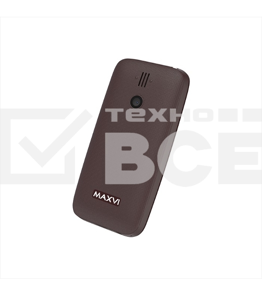 Мобильный телефон Maxvi B110 коричневый