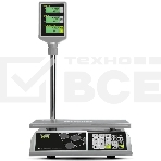 Весы торговые Mertech M-ER 326ACP-15.2 LCD (3044) серый, до 15 кг, фото3