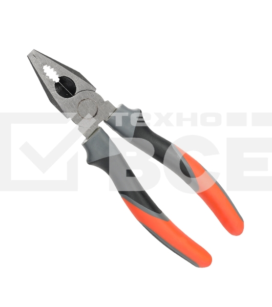 Пассатижи PATRIOT CPP-180N, трехкомпонентная рукоятка, 180мм