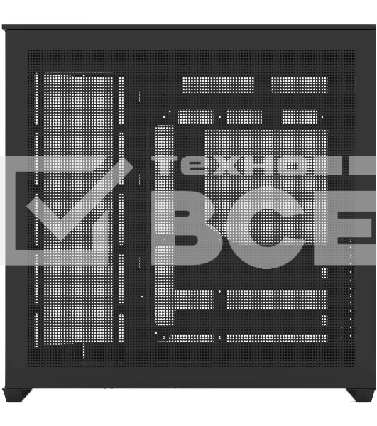 Компьютерный корпус Bloody BD-CC109 черный без БП ATX 10x120мм 2xUSB3.0 audio