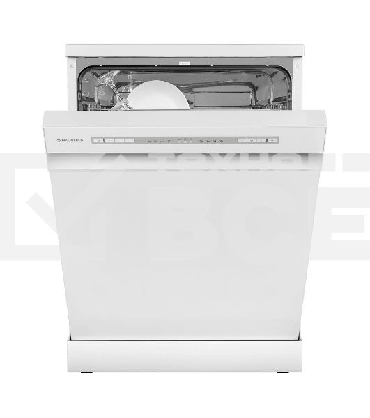 Посудомоечная машина MAUNFELD MWF60120W, белый, 59.5 см, 12 компл., 49 дБ, класс A++