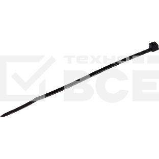 Хомут кабельный КСС 3х100 нейл. черный (уп. 100 шт) Fortisflex 49406