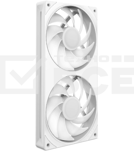 Вентилятор для корпуса Case Cooler NZXT F240 RGb Core (120x120x25мм, 4-pin PWM, RGb, 75.12CFM, 30dBA, 2400RPM, белый, Single-Frame RGb Fan Unit)