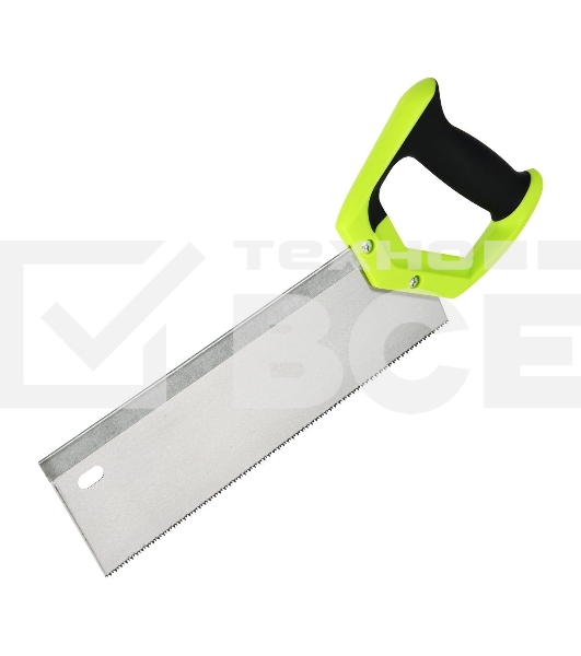 Стусло пластиковое с пилой 300мм Deli DL580900 пильное полотно из стали 65Mn, прорезиненная двухкомпонентная ручка