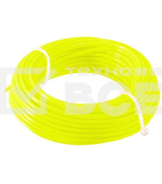 Леска для триммера Denzel квадрат 2 мм х 57 м, блистер FLEX CORD