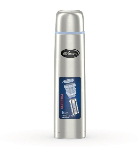 Термос BIOSTAL NB-1200Z, пробка с ситечком у/г