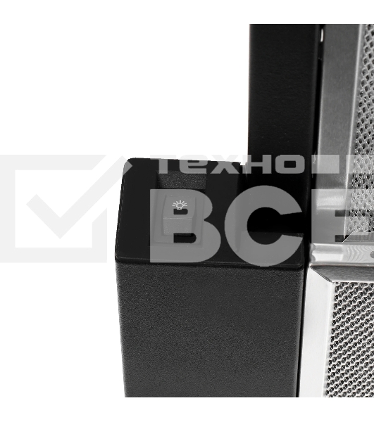 Встраиваемая вытяжка Korting KHP 6617 GN черный/черный