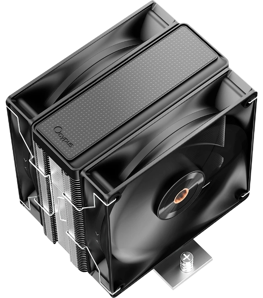 Кулер для процессора Ocypus Delta A40 Elite BK Dual Fan (Delta-A40-BK2NNWN00X-GL)