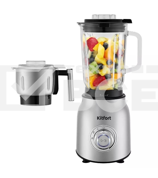 Блендер стационарный Kitfort КТ-3079 800Вт нержавеющая сталь