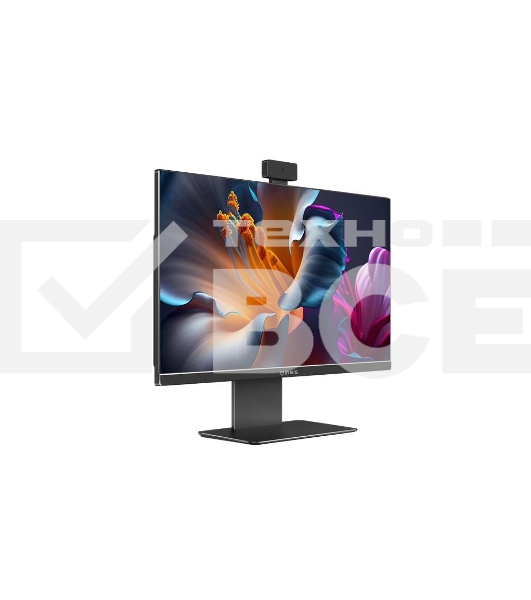 IRBIS Groovy AIO 27; 27“(N100;8GB/256GB;IPS;16:9;1920x1080x100Hz;1000:1;250Cd/m2;5ms;HDMI(out);VGA;USB-C;2*USB2.0;4*USB3.0;RJ45;WebC 5MP;WIFI6;BT5.0;Tilt;Spk2*3W;keyb+mouse;WinPro