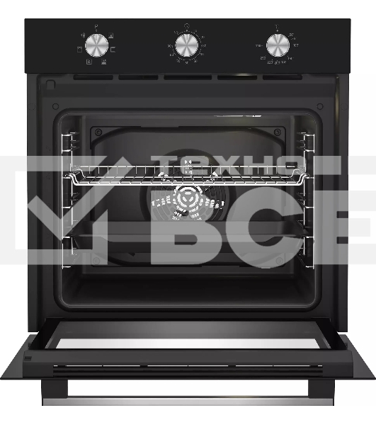 Духовой шкаф электрический встраиваемый Hotpoint HETF 614 JH BL черный