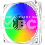 Вентилятор для корпуса Bloody BD-CF120ARGB1 ARGB белый, 120 мм, 1600 об/мин, 26 дБ, 4 pin, фото4