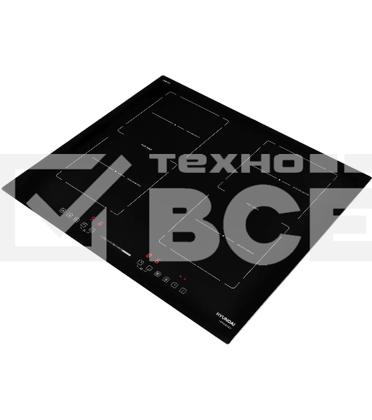 Индукционная варочная поверхность Hyundai HHI 6772 BG черный