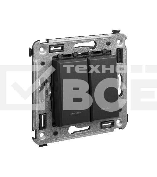 Кнопка двухклавишная DKC Avanti 4412154 