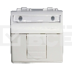 Розетка компьютерная DKC Brava 76655B R J 45 кат. 5e, белая, 2 мод, фото 1