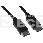 Кабель KingPrice KP-DP-v1.2-3m DisplayPort (m) DisplayPort (m) 3м черный, фото 1