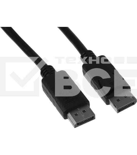 Кабель KingPrice KP-DP-v1.2-3m DisplayPort (m) DisplayPort (m) 3м черный