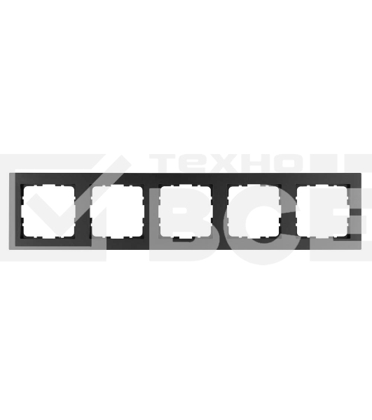 Рамка Jasmart 5-м G-Classic антрацит