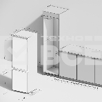 Встраиваемый холодильник Kuppersberg RBN 1764, High-Tech, полезный объем 243 л, No Frost, супер заморозка, инверторный компрессор, электронное управление, энергоэффективность А+, фото10