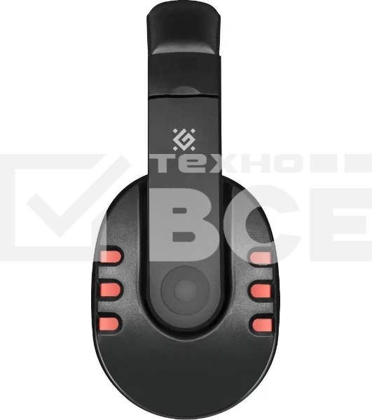 Гарнитура проводная Defender Warhead G-160 черный, кабель 2,5 м