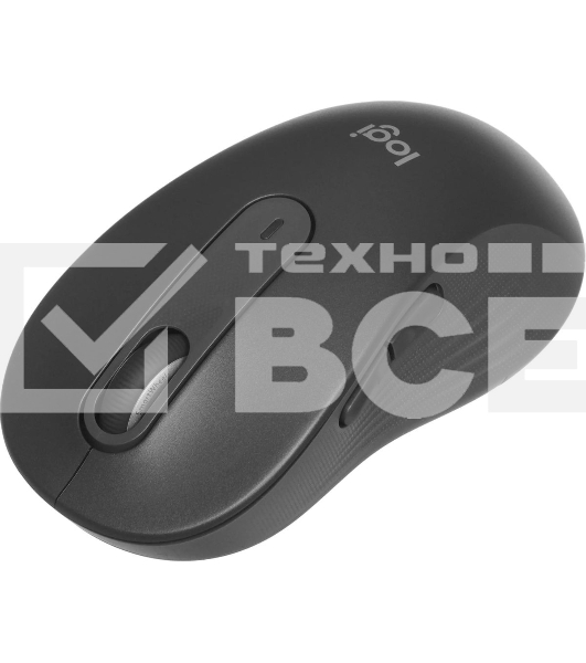 Мышь Logitech M650 L черный оптическая 4000dpi беспров. BT/Radio USB (910-006350)