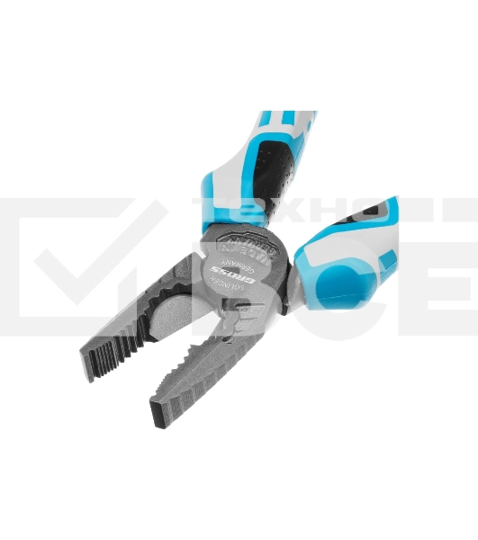 Плоскогубцы Gross 16973 комбинированные, 180 мм, трехкомпонентные рукоятки