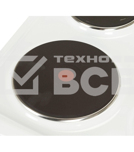 Плита электрическая Hansa FCEW54120 белый, конфорок 4 шт, духовка 62 л, 50 см x 85 см x 60 см