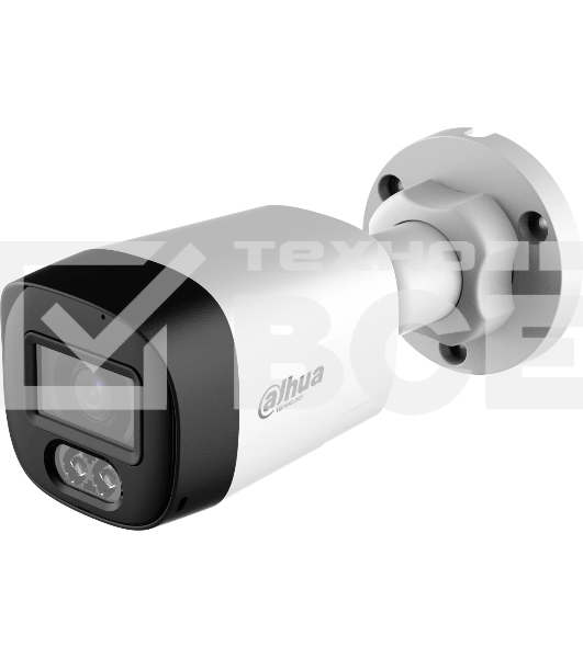 Камера видеонаблюдения аналоговая Dahua DH-HAC-HFW1200RLP-IL-T-0280B 2.8-2.8мм