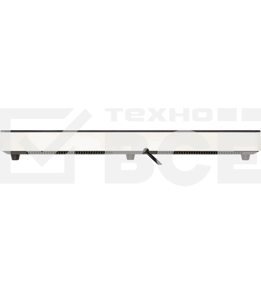 Плита настольная электрическая Hyundai HYC-0108 белый стеклокерамика (настольная)