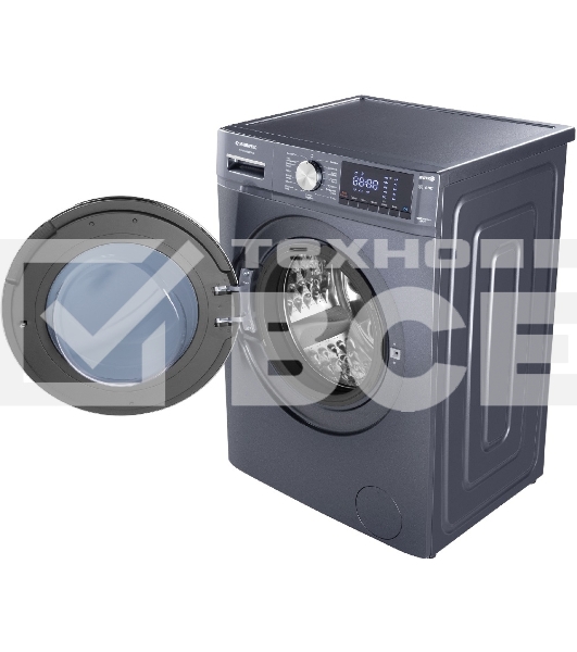 Стиральная машина Maunfeld MFWM1410SB02 темно-серебристый, загрузка фронтальная 10 кг, 1400 об/мин., класс: А+++