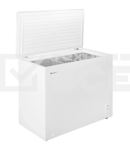Морозильный ларь Kraft BD(W)-280RX, белый 260л