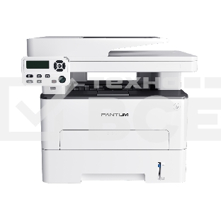 МФУ Pantum M7108DN, P/C/S, Mono laser, A4, 33 ppm, 1200x1200 dpi, 256 MB RAM, PCL/PS, Duplex, ADF50, paper tray 250 pages, USB, LAN, start. cartridge 6000 pages