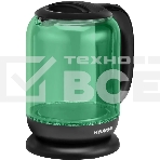 Чайник электрический Hyundai HYK-G2807 1.8л. 2200Вт бирюзовый/черный (корпус: стекло), фото4