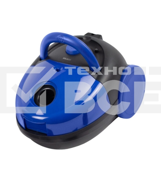 Пылесос Centek CT-2518 синий/черный, 350/1800 Вт, уборка сухая, пылесборник мешок, 1.5 л