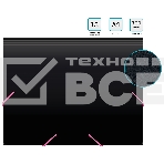 Портфель Бюрократ Black Opal BLPP13 13 отдел. A4 пластик 0.7мм черный/ассорти, фото4