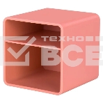 Подставка Deli ENS011PINK Nusign 2отд. для письменных принадлежностей 84х84х86мм розовый пластик, фото5